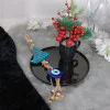 Yelkenli Gemi Desenli Nazar Boncuğu Seramik Duvar Süsü 40 cm Yelkenli Gemi Desenli Nazar Boncuğu Seramik Duvar Süsü 40 cm