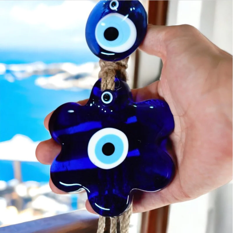 Papatya Şekilli Nazar Boncuğu 40 cm Papatya Şekilli Nazar Boncuğu 40 cm