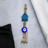 Ev Desenli Nazar Boncuğu Seramik Duvar Süsü 40 cm Ev Desenli Nazar Boncuğu Seramik Duvar Süsü 40 cm