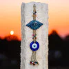 Dekoratif Seramik Duvar Süsü Göz Duvar Süsü 40 cm Dekoratif Seramik Duvar Süsü Göz Duvar Süsü 40 cm