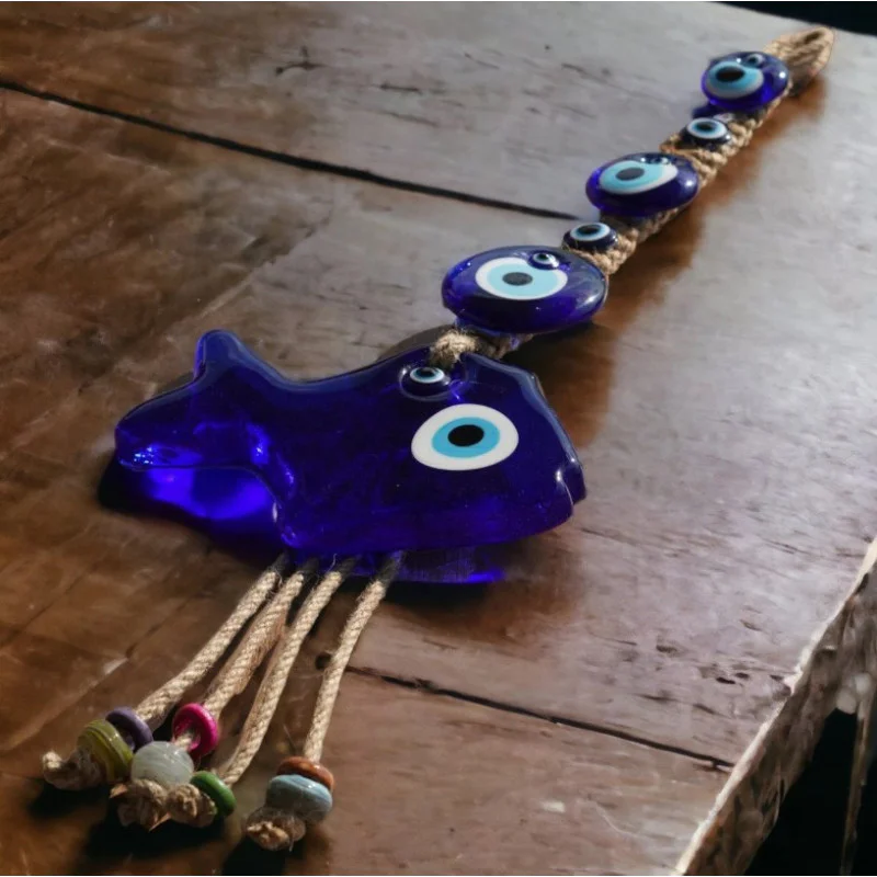 Balık Şekilli Nazar Boncuğu 50 cm Balık Şekilli Nazar Boncuğu 50 cm