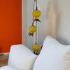 3’lü Sarı Nar Figürlü Nazar Boncuklu Hasır Duvar Süsü 65 cm 3’lü Sarı Nar Figürlü Nazar Boncuklu Hasır Duvar Süsü 65 cm