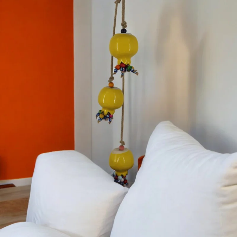 3’lü Sarı Nar Figürlü Nazar Boncuklu Hasır Duvar Süsü 65 cm 3’lü Sarı Nar Figürlü Nazar Boncuklu Hasır Duvar Süsü 65 cm