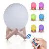 3D Ay Lamba Şarjlı Kumandalı 18 Cm 6aly262 3D Ay Lamba Şarjlı Kumandalı 18 Cm 6aly262