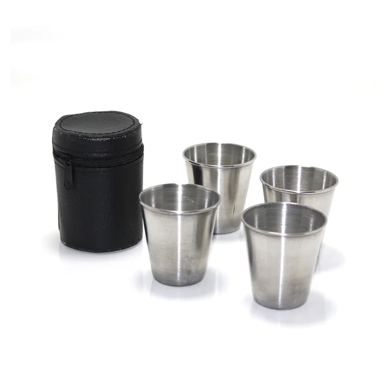 4LÜ SİLVER SHOT İÇKİ VİSKİ BARDAK SETİ 4ALY1000