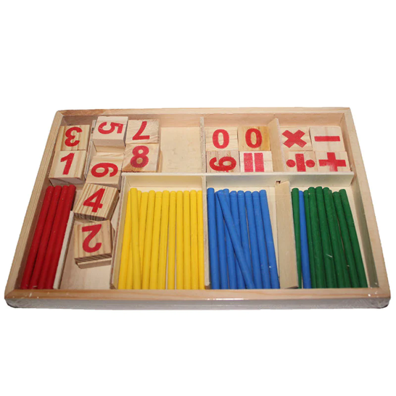 Ahşap Kutulu Matematik Seti 4aly703