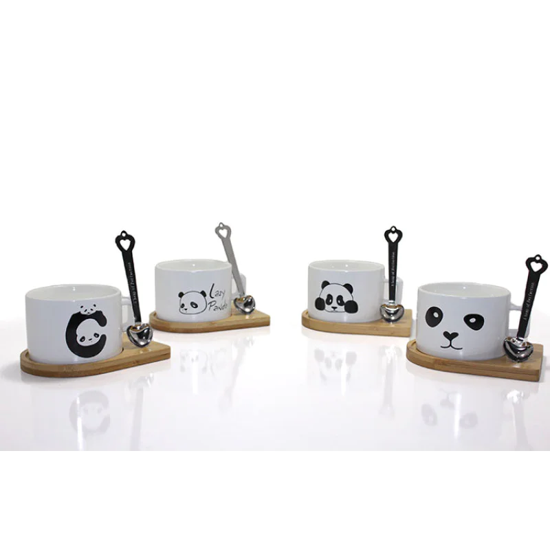 Panda Modelli Mıknatıslı Kahve Fincanı 6aly1219