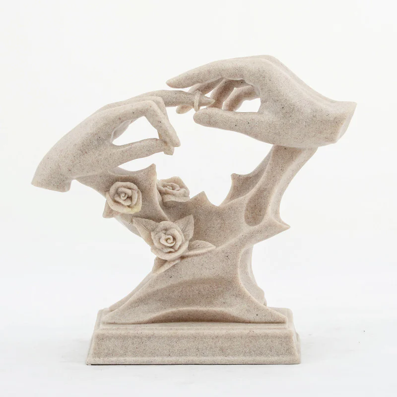 Özel Tasarım Dekoratif Polyester Tek Taş 2li El Biblo 22 Cm 6aly609