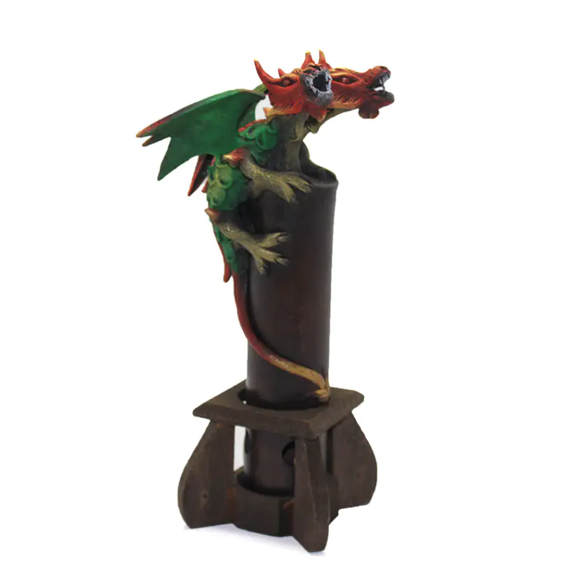 Ahşap Kanatlı Dragon Modelli Tütsülük ST00153
