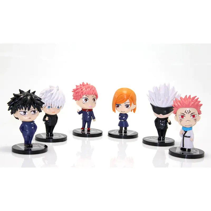 Anime Figür 6Lı Set 2Alk35 Anime Figür 6Lı Set 2Alk35