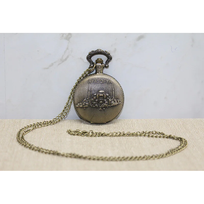 Ayasofya Tasarımı Köstekli Saat Alk4384 Ayasofya Tasarımı Köstekli Saat Alk4384