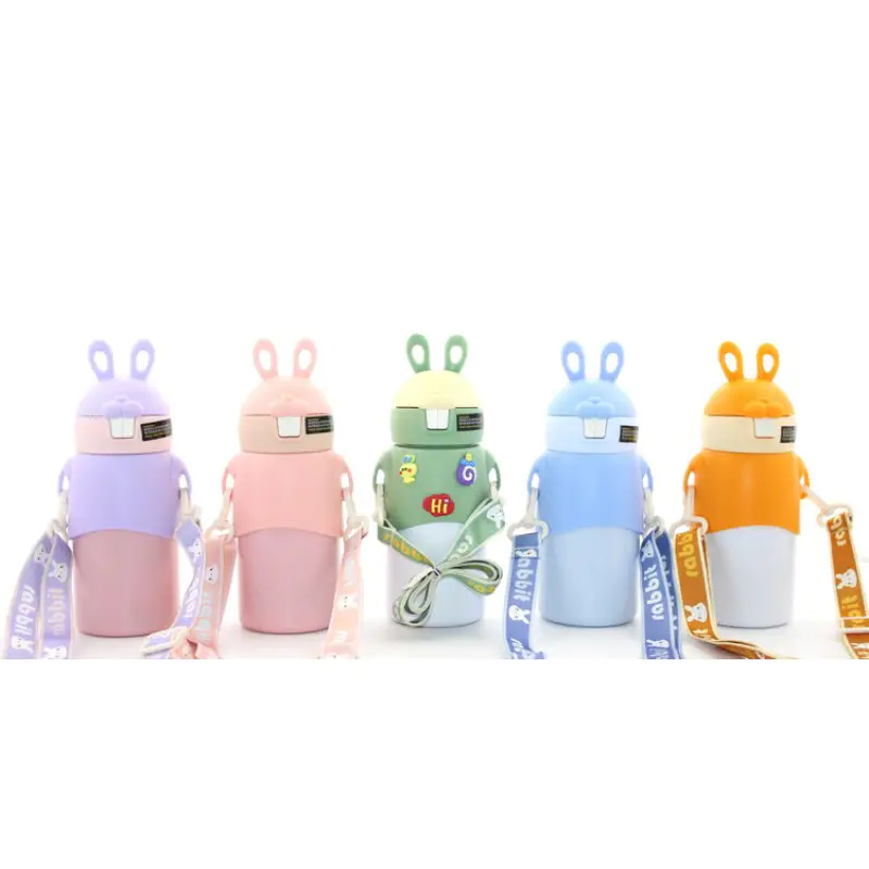 Çift Katmanlı Tavşan Tasarımlı Termos 620 Ml Alk2303 Çift Katmanlı Tavşan Tasarımlı Termos 620 Ml Alk2303