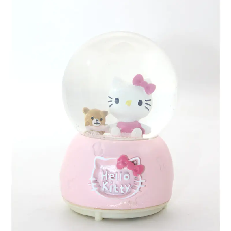 Hello Kitty Işıklı Müzikli Kar Küresi 13 Cm Alk1788 Hello Kitty Işıklı Müzikli Kar Küresi 13 Cm Alk1788