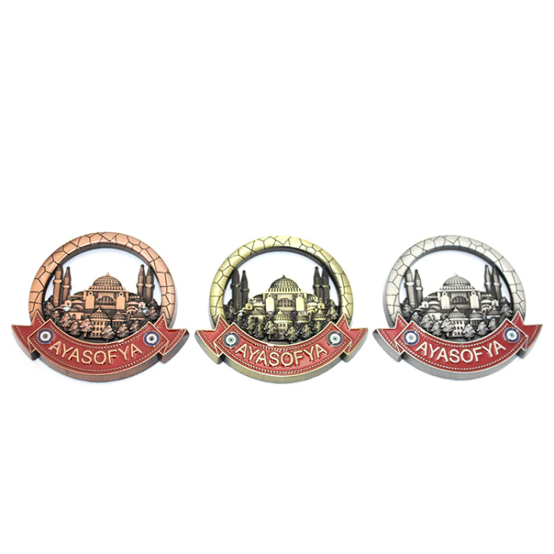 İstanbul Temalı Metal Magnet Alk3338