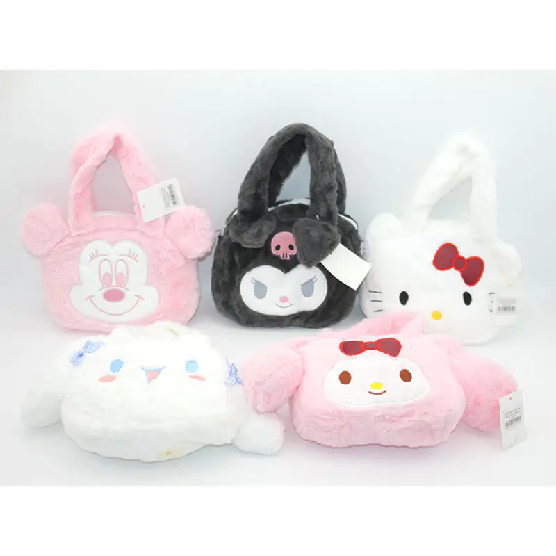 Karışık Peluş Çanta Alk2143
