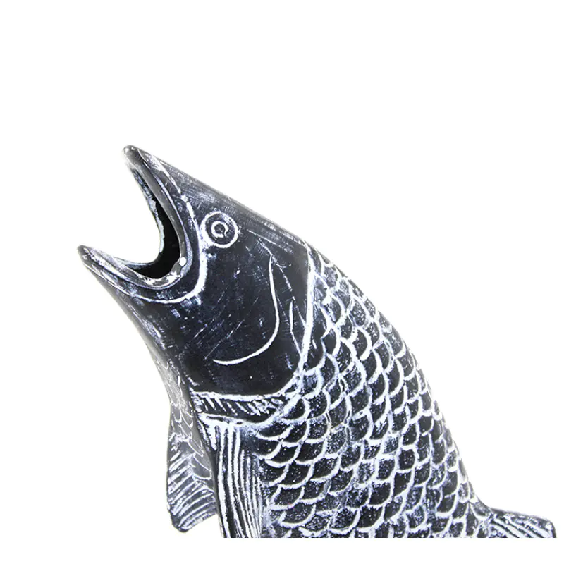 Metal Balık 43 Cm Siyah KSK507SİYAH Metal Balık 43 Cm Siyah KSK507SİYAH