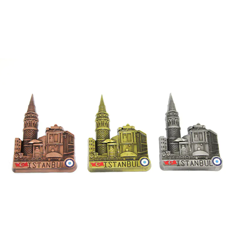 Metal İstanbul Temalı Yöresel Magnet 2Alk78 Metal İstanbul Temalı Yöresel Magnet 2Alk78