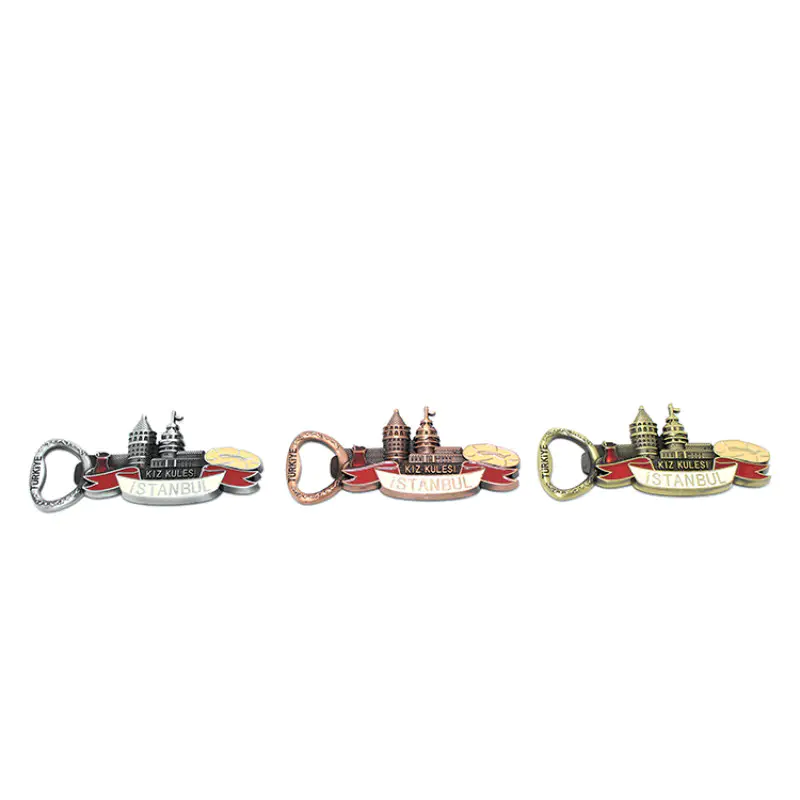 Metal İstanbul Temalı Yöresel Magnet Açacak 2Alk84 Metal İstanbul Temalı Yöresel Magnet Açacak 2Alk84
