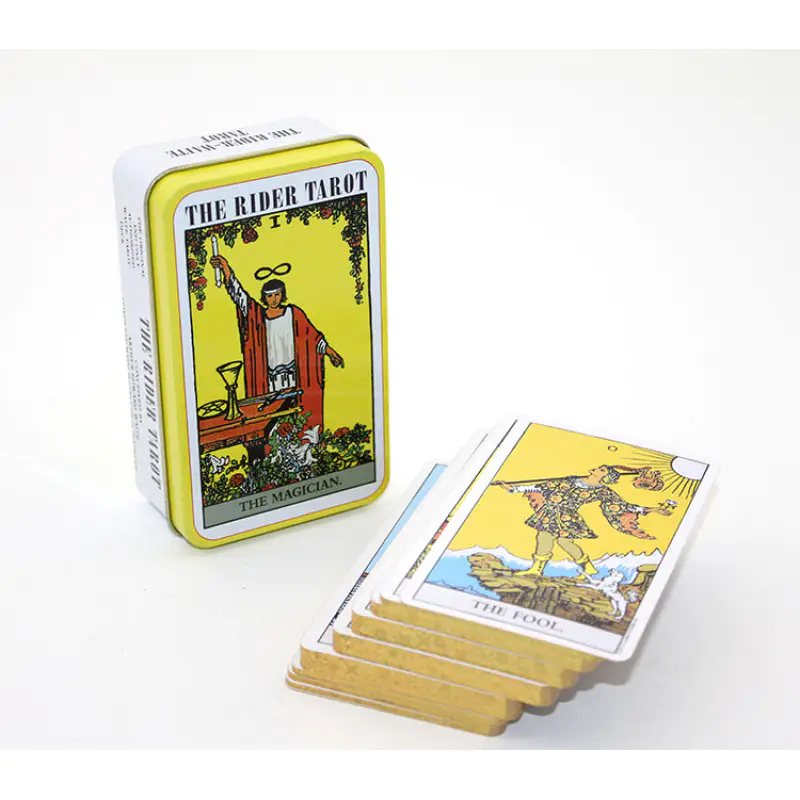 Metal Kutulu Tarot Kartı Alk1354 Metal Kutulu Tarot Kartı Alk1354