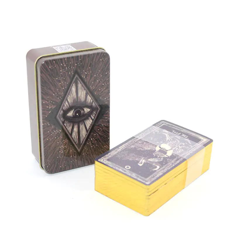 Metal Kutulu Tarot Kartı Alk1355 Metal Kutulu Tarot Kartı Alk1355
