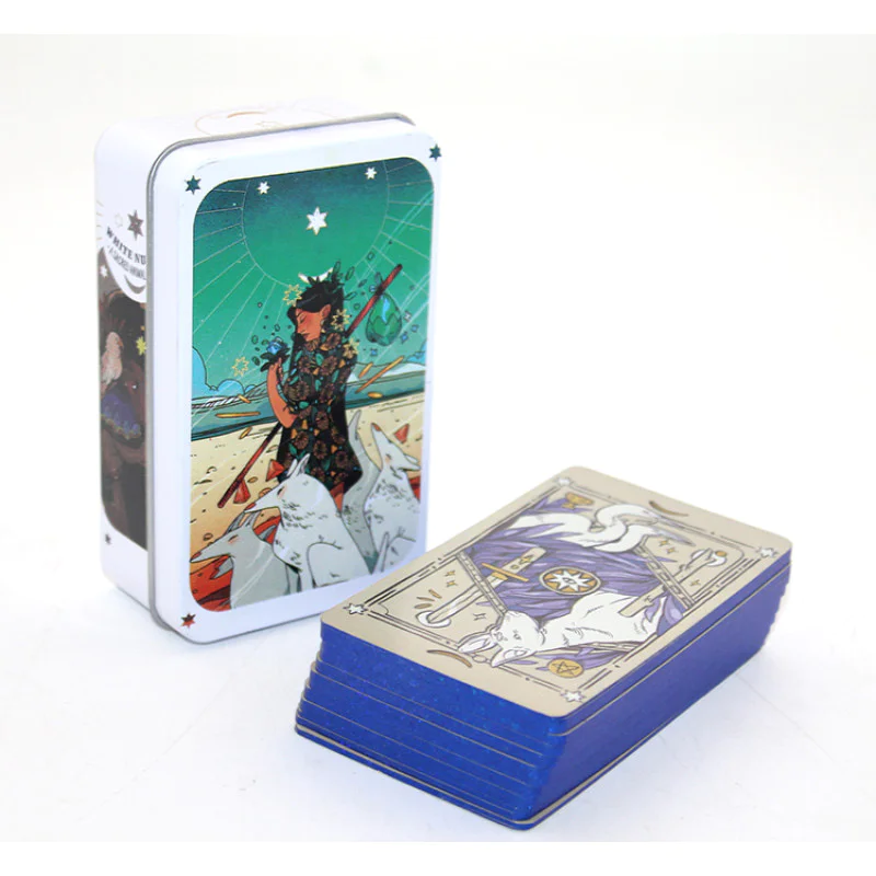 Metal Kutulu Tarot Kartı Alk2770 Metal Kutulu Tarot Kartı Alk2770