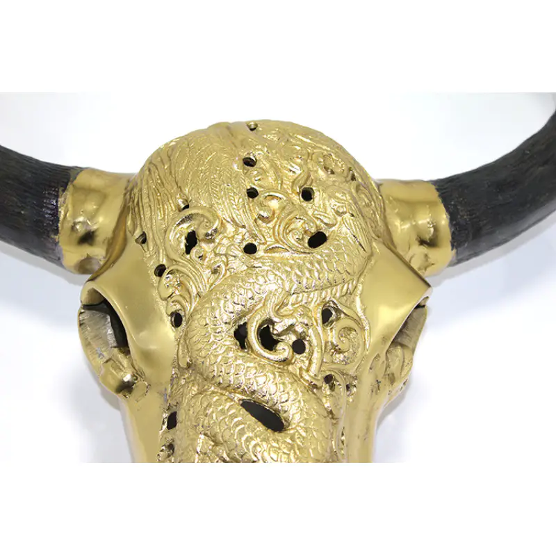 Metal Oymalı Bufalo Kafası KSK505 Metal Oymalı Bufalo Kafası KSK505