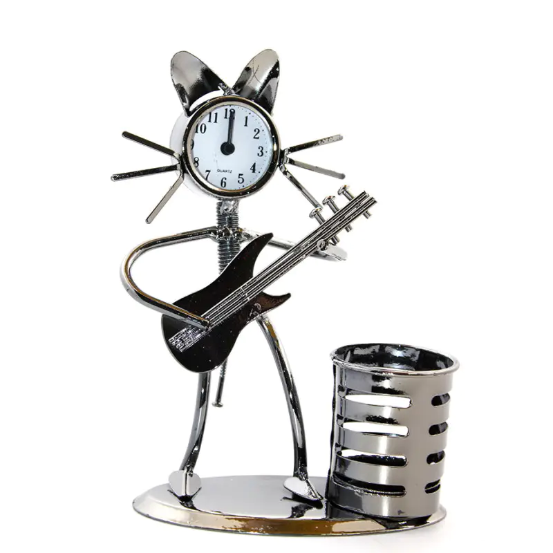 Metal Saatli Kalemlik Alk2119