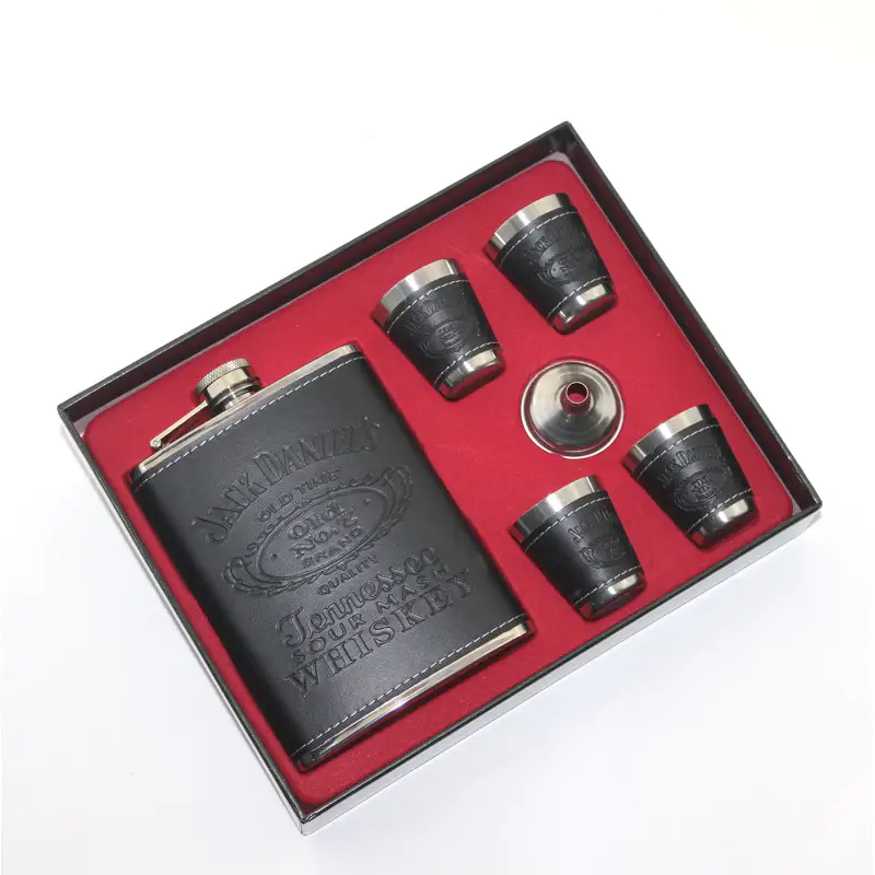 Paslanmaz Çelik Matara 4 Shot Bardaklı Derili Kaplamalı 8 Oz ( 236 Ml ) ALK58 Paslanmaz Çelik Matara 4 Shot Bardaklı Derili Kaplamalı 8 Oz ( 236 Ml ) ALK58