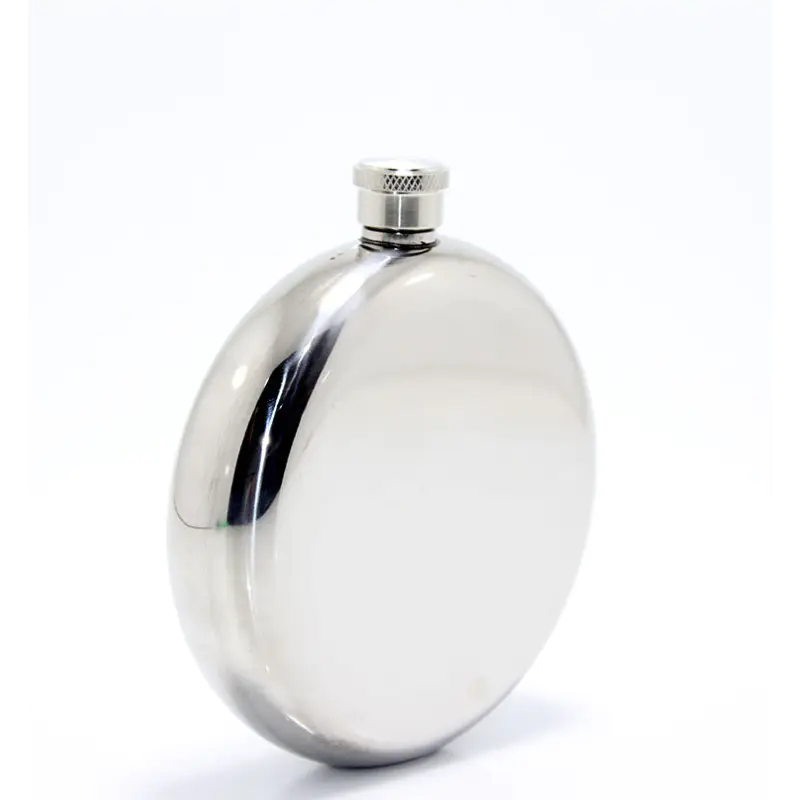 Paslanmaz Çelik Yuvarlak 8 Oz Matara ALK1412