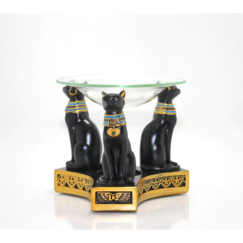 Polyester Mısır Kedi Buhurdanlık 5aly322 Polyester Mısır Kedi Buhurdanlık 5aly322