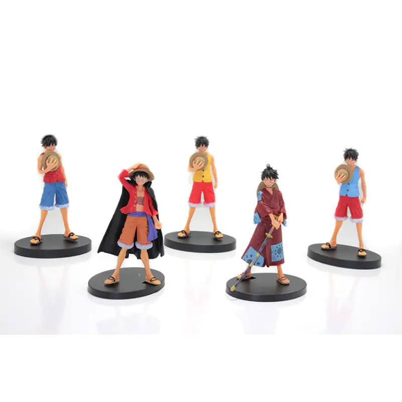 Silikon Anime Figür 5li Set ALK159 Silikon Anime Figür 5li Set ALK159