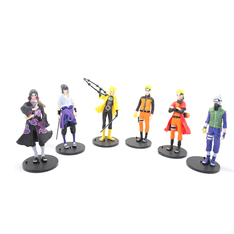 Silikon Anime Figür 6lı Set ALK147 Silikon Anime Figür 6lı Set ALK147