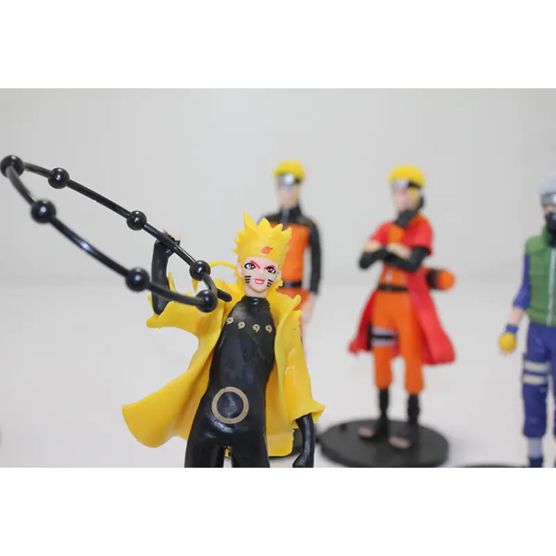 Silikon Anime Figür 6lı Set ALK147 Silikon Anime Figür 6lı Set ALK147