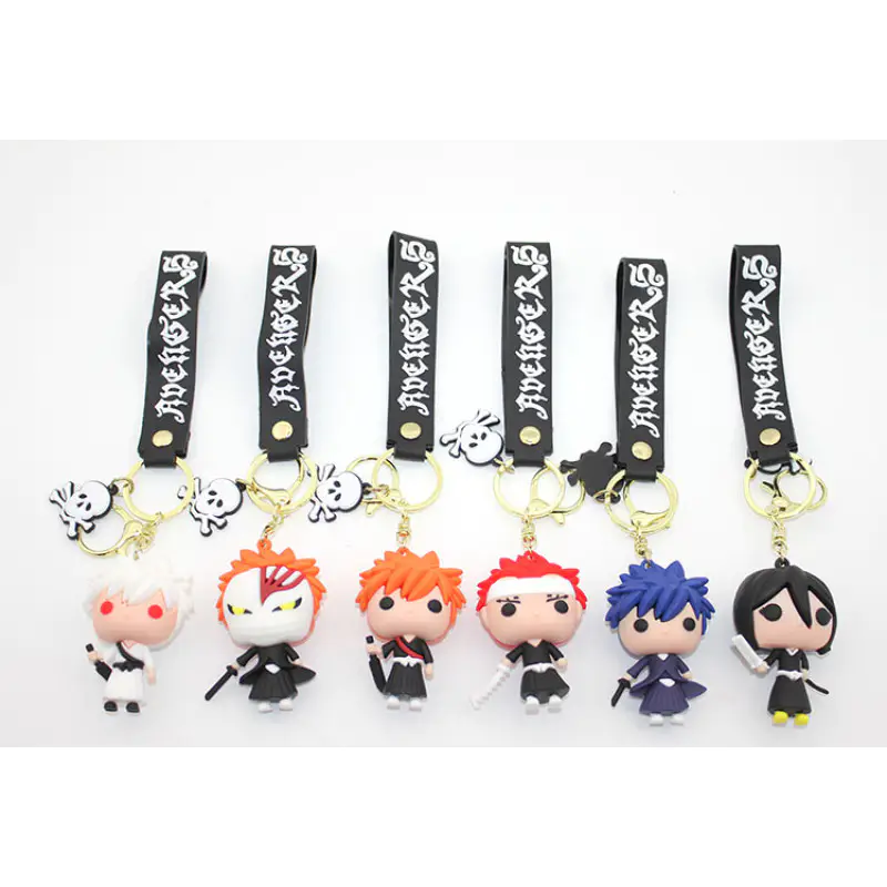 Silikon Anime Figür Anahtarlık Alk1386 Silikon Anime Figür Anahtarlık Alk1386
