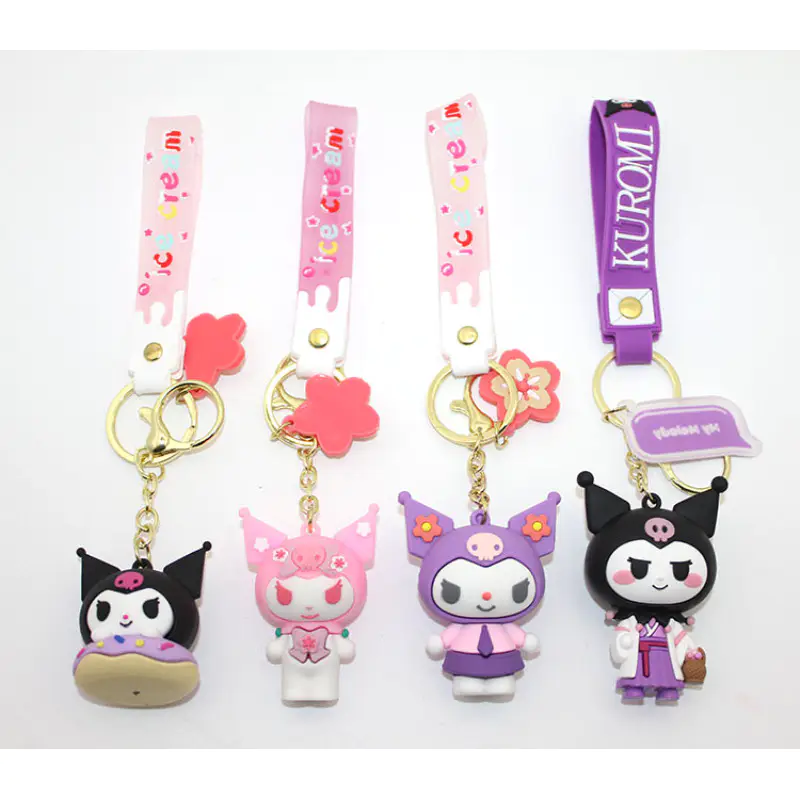 Silikon Kuromi Anahtarlık Alk1378 Silikon Kuromi Anahtarlık Alk1378