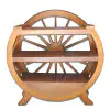 Tayland Tik Ağacı Kitaplık ST00128