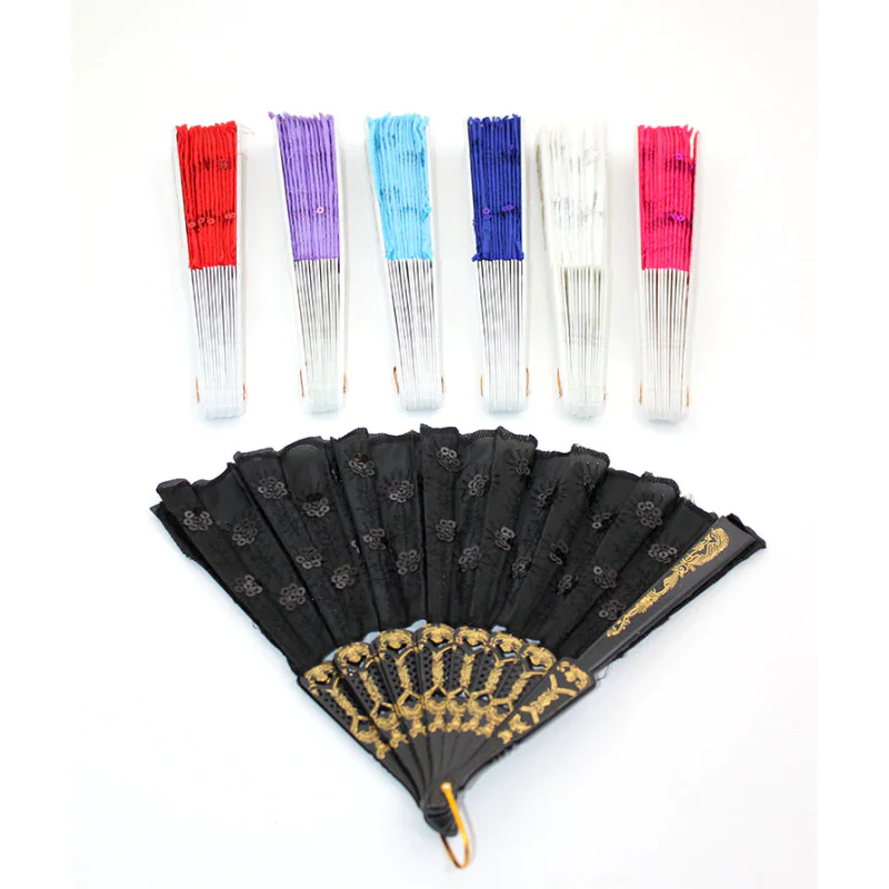 Pullu Plastik Yelpaze Alk1164