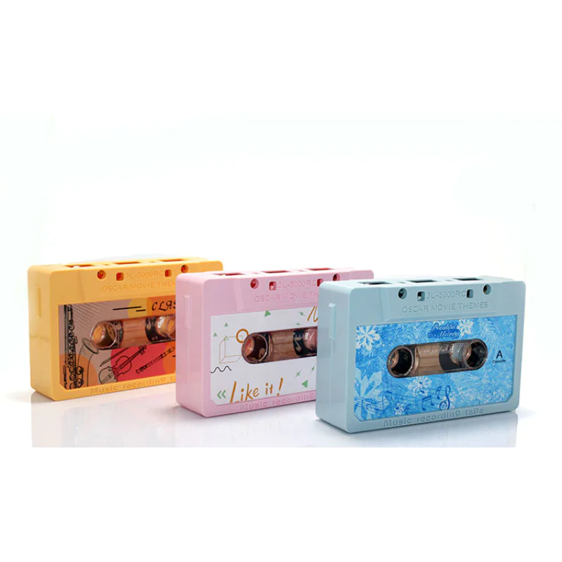Kaset Tasarımlı Kurmalı Müzik Kutusu ALK1218 Kaset Tasarımlı Kurmalı Müzik Kutusu ALK1218