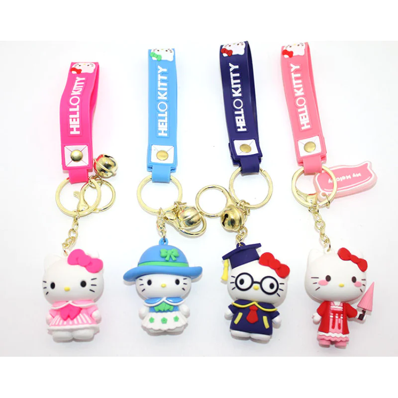 Silikon Hello Kitty Anahtarlık Alk1382