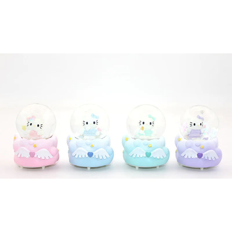 Minik Hello Kitty Işıklı Kar Küresi 7 Cm Alk1845