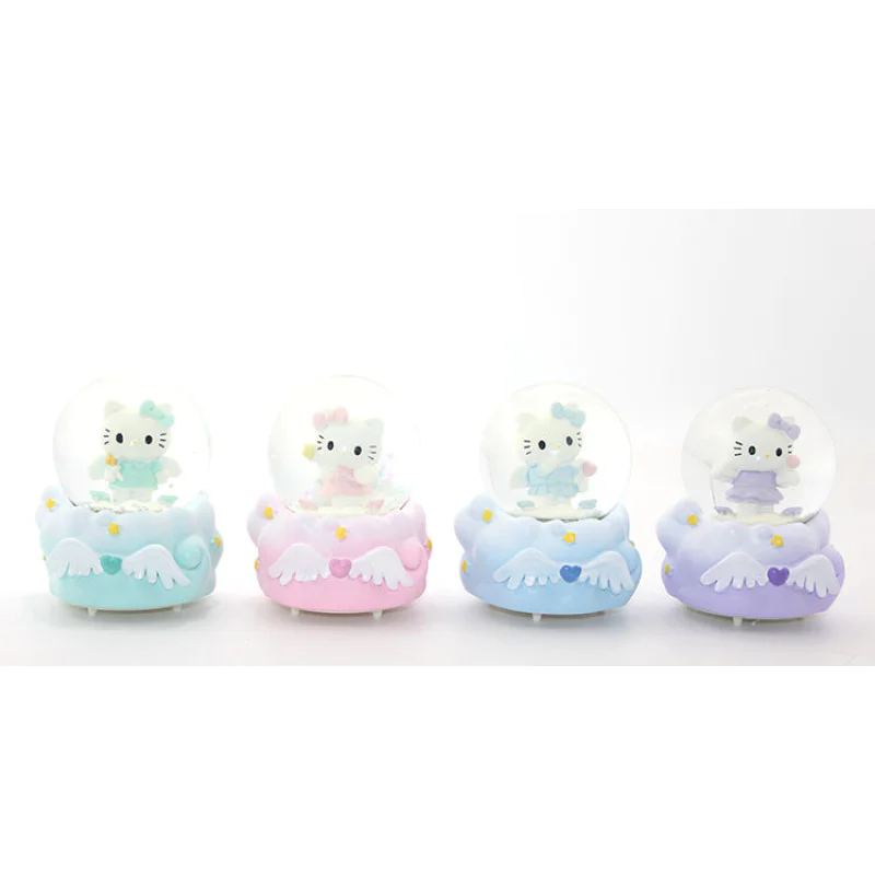 Küçük Hello Kitty Işıklı Kar Küresi 10 Cm Alk1852 Küçük Hello Kitty Işıklı Kar Küresi 10 Cm Alk1852