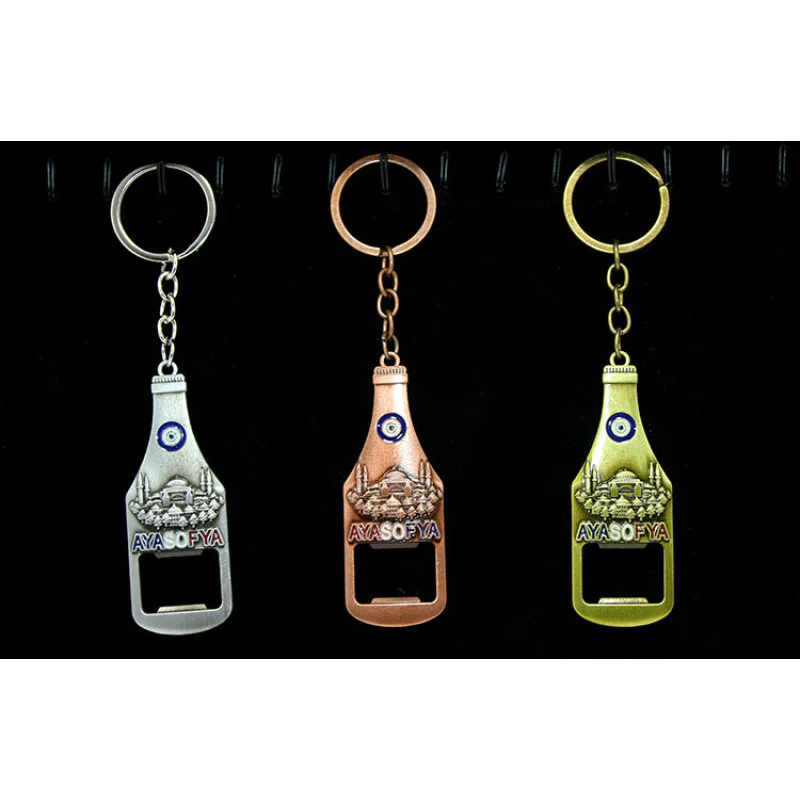 Metal Ayasofya Anahtarlık Ve Açacak Alk2198 Metal Ayasofya Anahtarlık Ve Açacak Alk2198