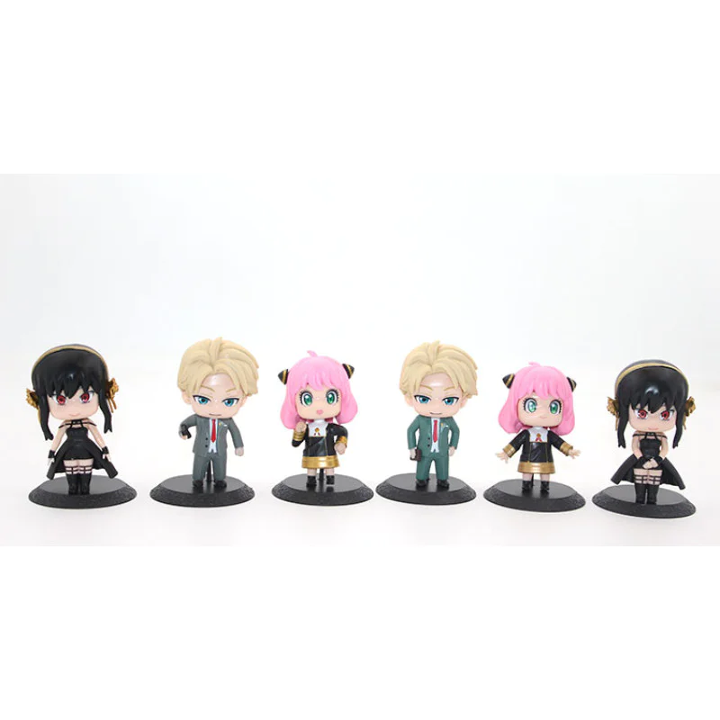 Anime Figür Seti 6Set 10 Cm Alk2396