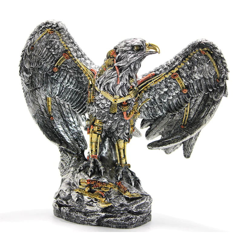Steampunk Polyester Kartal Figürü Alk2459