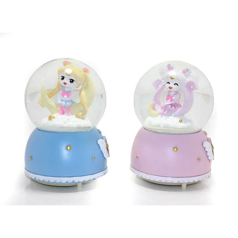 Işıklı Müzikli Püskürtmeli Kar Küresi 16 cm ALK257
