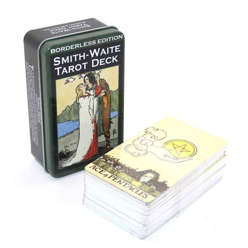 Smıth-Waıte Metal Kutulu Tarot Kartı Alk2814 Smıth-Waıte Metal Kutulu Tarot Kartı Alk2814