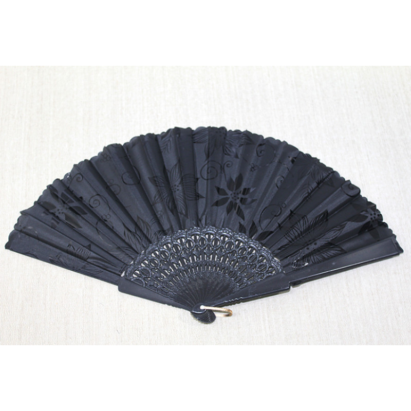 Plastik Siyah Yelpaze Alk3569