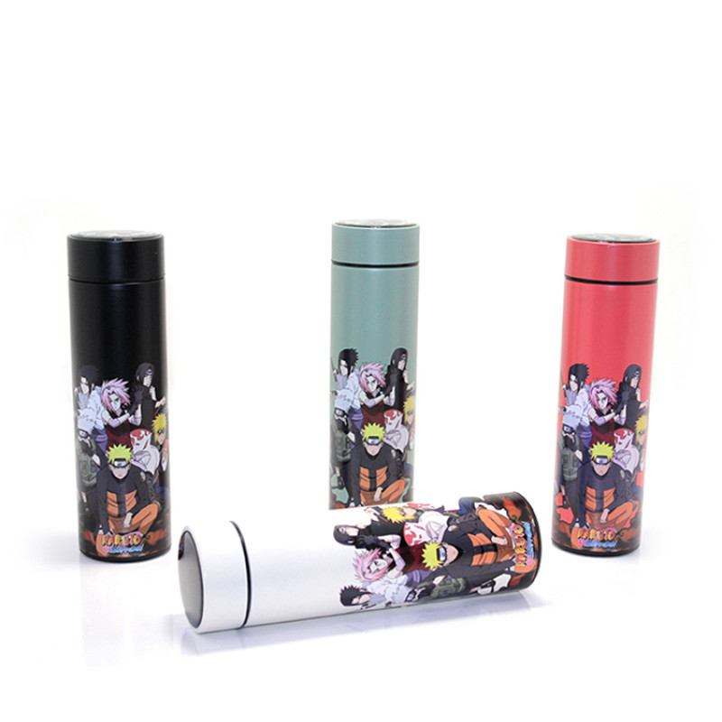 Anime Baskılı Digital Göstergeli Termos 500 ml ALK383