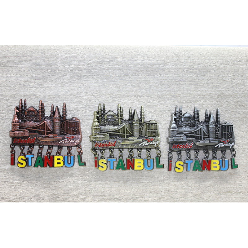 Sarkaçlı İstanbul Temalı Magnet Alk4305