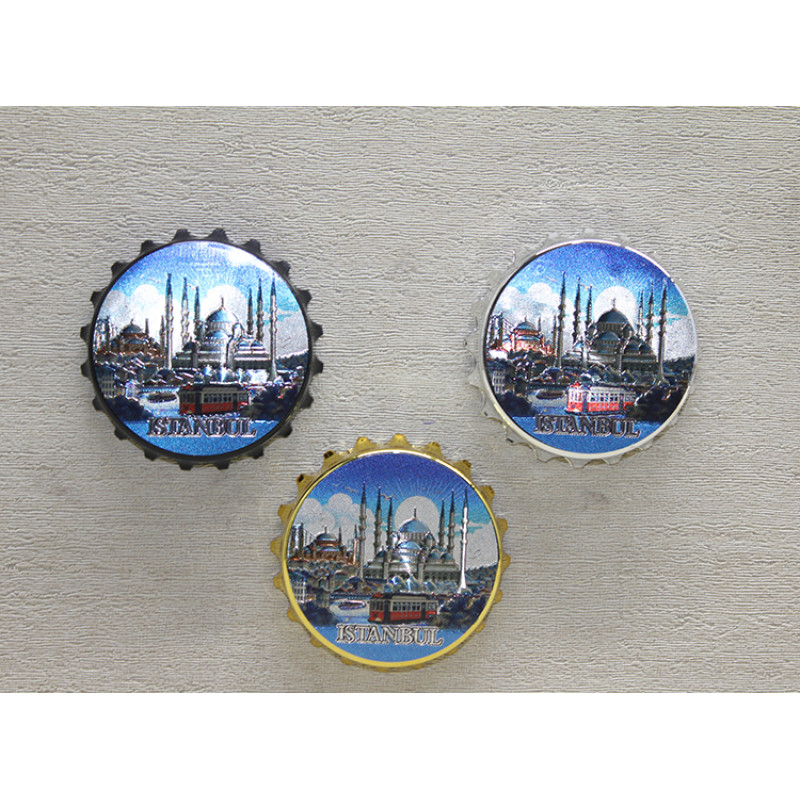 İstanbul Temalı Metal Magnet Alk4339
